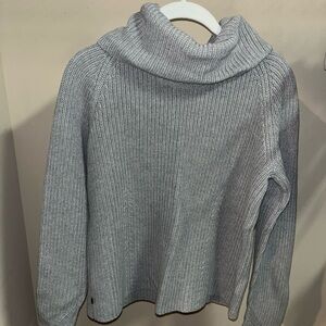 Ralph Lauren Light Gray Cowl Neck Sweater